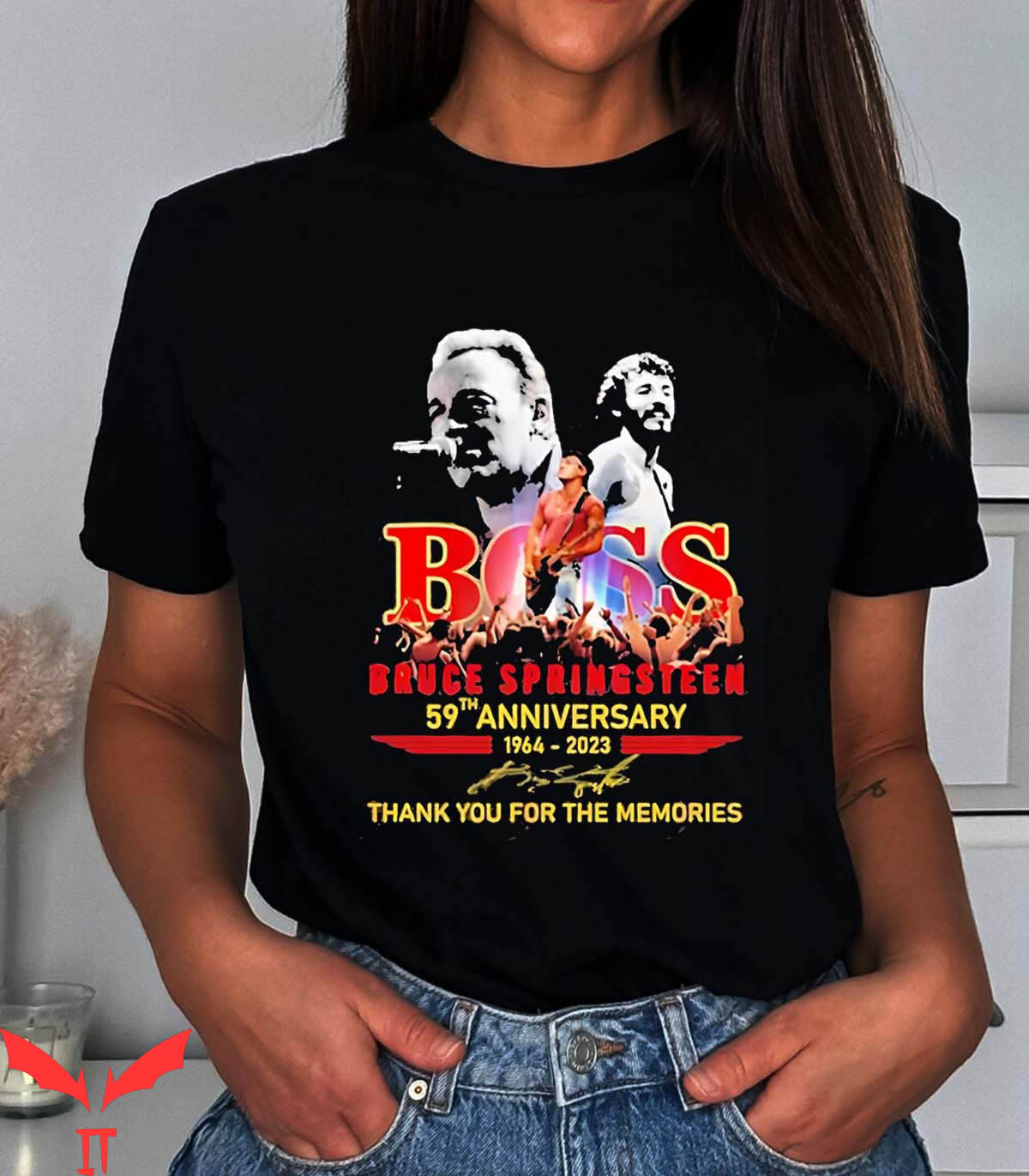 Bruce Springsteen T-Shirt Boss 59th Anniversary 1964 – 2023 Bruce Springsteen T-Shirt Boss 59th Anniversary 1964 – 2023