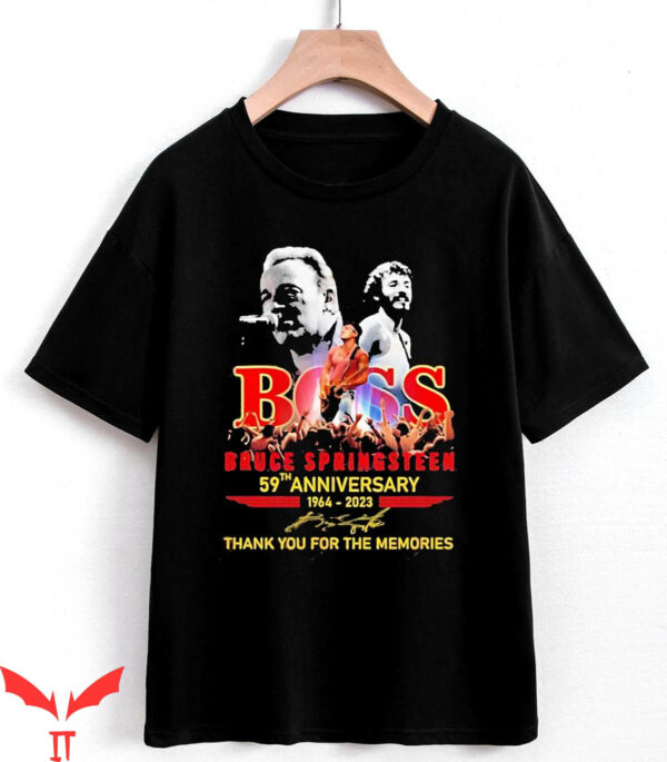 Bruce Springsteen T-Shirt Boss 59th Anniversary 1964 – 2023