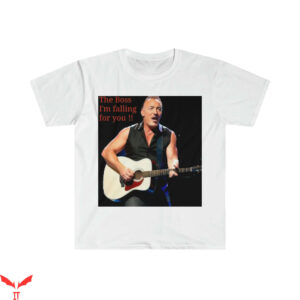 Bruce Springsteen T-Shirt Im Falling For You Song Cover Singer