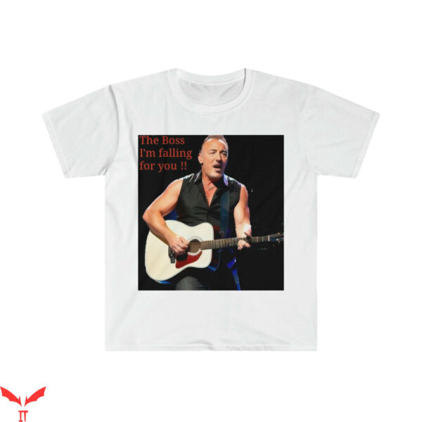 Bruce Springsteen T-Shirt Im Falling For You Song Cover Singer