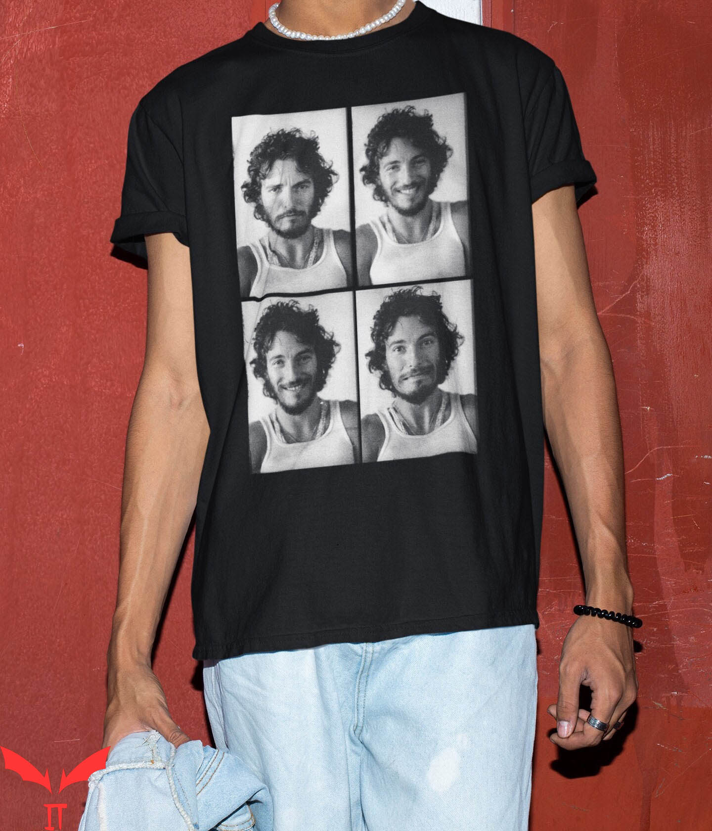 Bruce Springsteen T-Shirt Vintage Tour Estreets Band Tour Bruce Springsteen T-Shirt Vintage Tour Estreets Band Tour