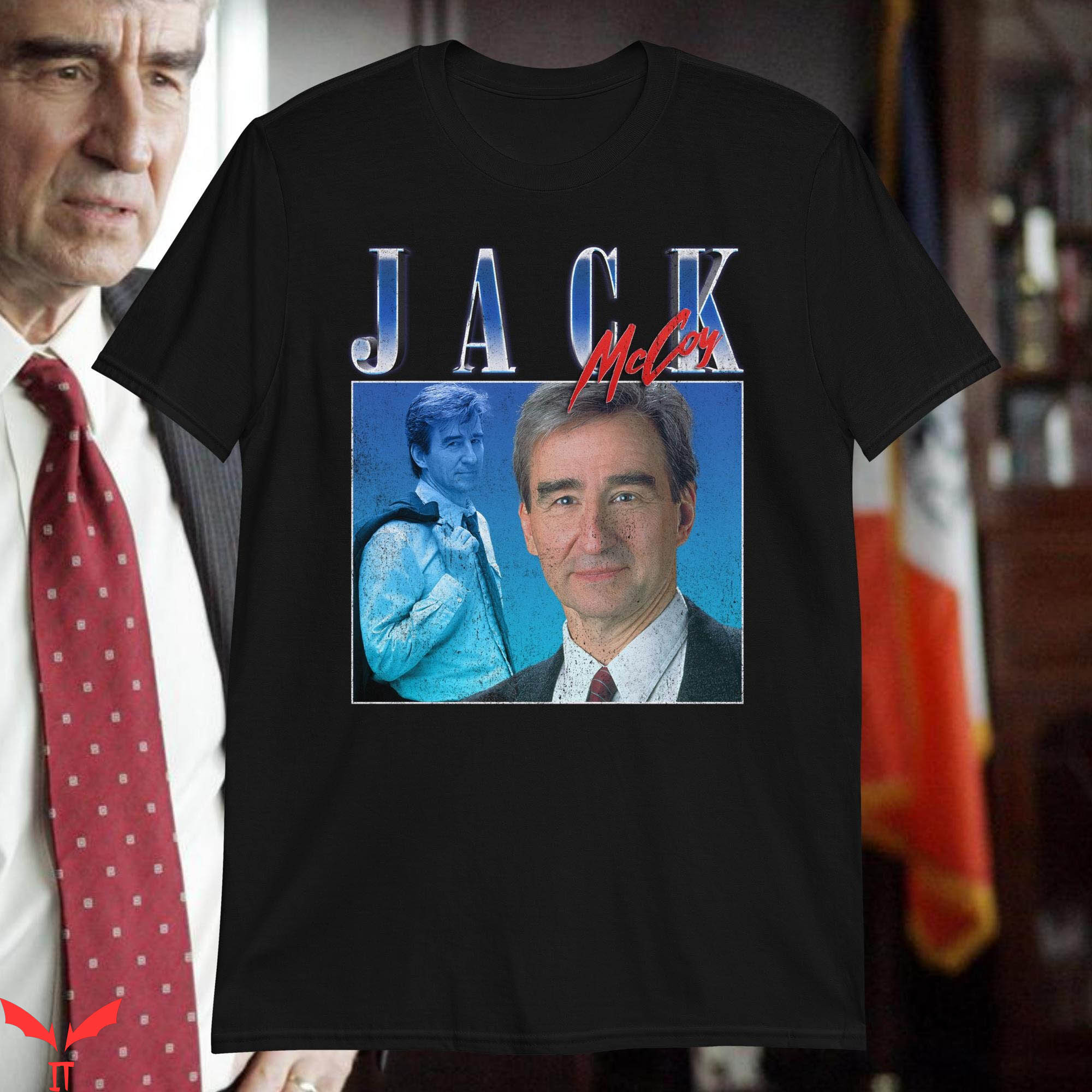 Cardin McCoy T-Shirt Dreamy Jack Mccoy Law Order '90s Homage Cardin McCoy T-Shirt Dreamy Jack Mccoy Law Order '90s Homage
