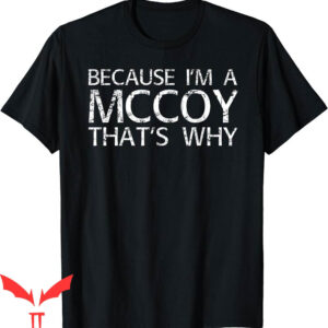 Cardin McCoy T-Shirt Funny Surname Family Tree Birthday