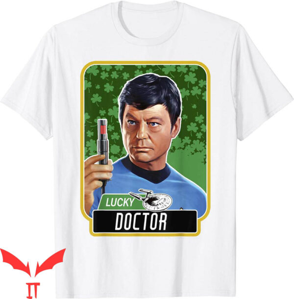 Cardin McCoy T-Shirt Star Trek Dr. Mccoy Lucky Card