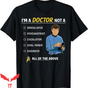 Cardin McCoy T-Shirt Star Trek Series Mccoy I’m A Doctor