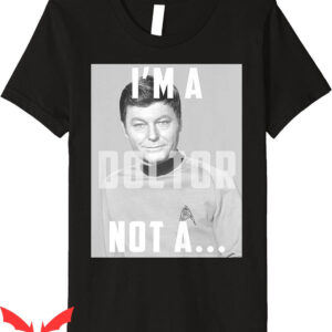 Cardin McCoy T-Shirt Star Trek Series Mccoy I’m A Doctor Tee