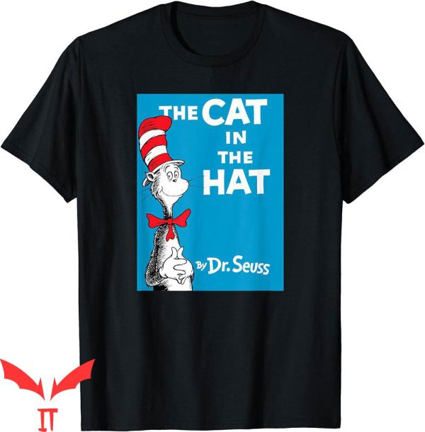 Cat In The Hat T-Shirt Dr. Seuss Book Cover Book Film