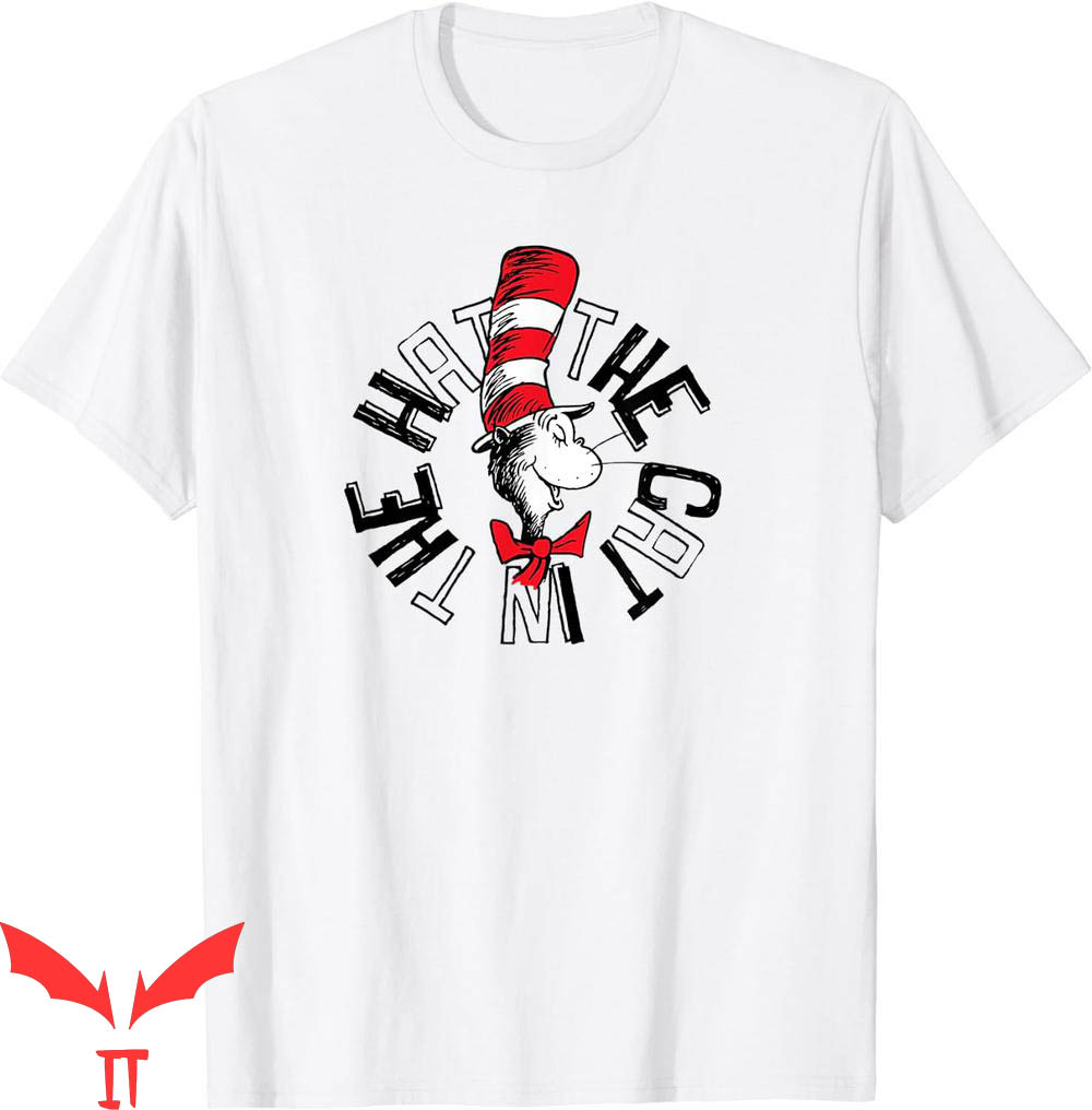 Cat In The Hat T-Shirt Dr. Seuss Circle Book Film Game