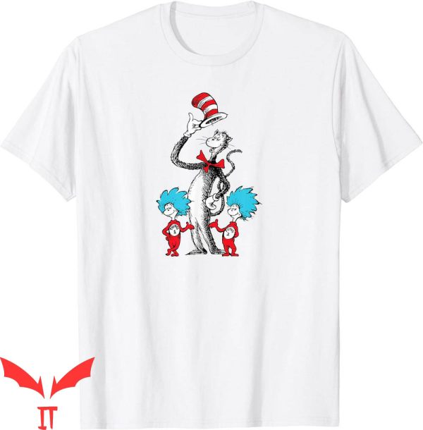 Cat In The Hat T-Shirt Dr. Seuss The Cat And Things