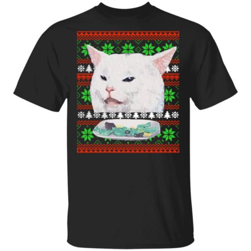 Cat Woman Yelling at cat Christmas sweater Cat Woman Yelling at cat Christmas sweater