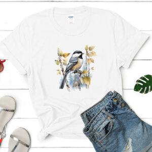 Chicka D T-Shirt Chickadee True Classic Bird Lover Tee