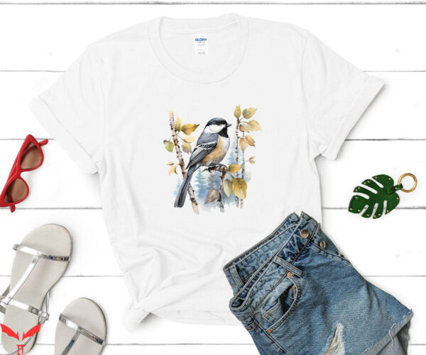 Chicka D T-Shirt Chickadee True Classic Bird Lover Tee