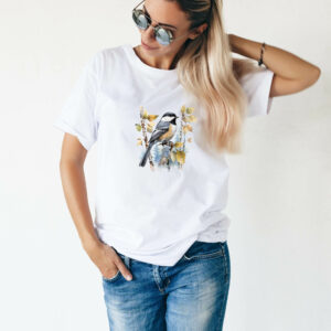 Chicka D T-Shirt Chickadee True Classic Bird Lover Tee
