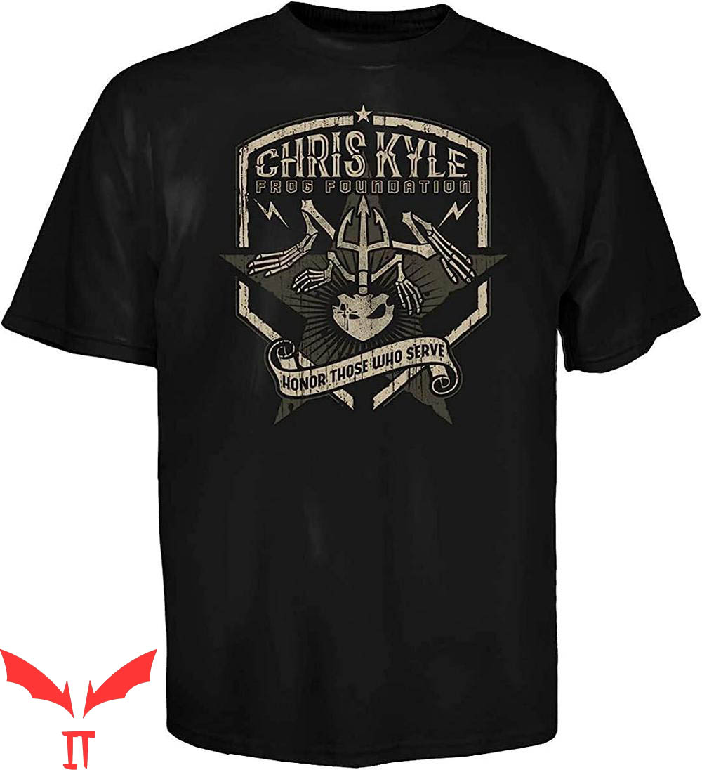 Chris Kyle T-Shirt Fighters Drago Frog American Sniper Chris Kyle T-Shirt Fighters Drago Frog American Sniper