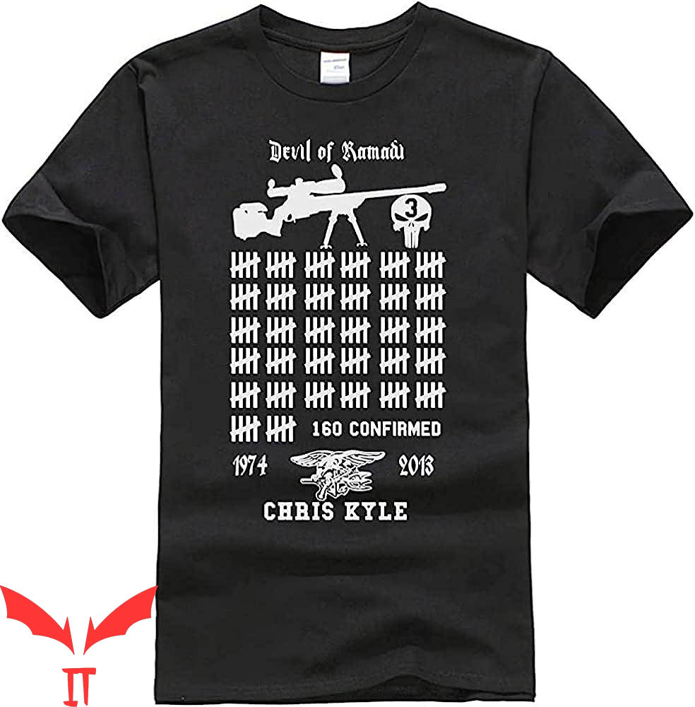 Chris Kyle T-Shirt The Devil American Sniper Vintage Chris Kyle T-Shirt The Devil American Sniper Vintage