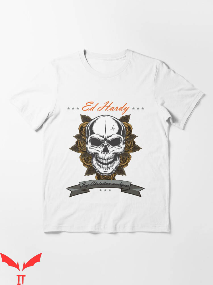 Christian Audigier T-shirt Ed Hardy By Christian Audigier Floral Christian Audigier T-shirt Ed Hardy By Christian Audigier Floral