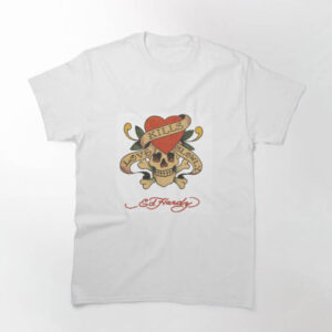 Christian Audigier T-shirt Ed Hardy Kills Love Slowly Shirt