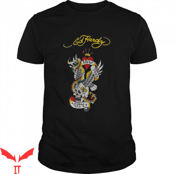 Christian Audigier T-shirt New York City Ed Hardy T-shirt