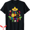 Cinco De Mayo T-Shirt Guitar Cactus Let’s Fiesta Party