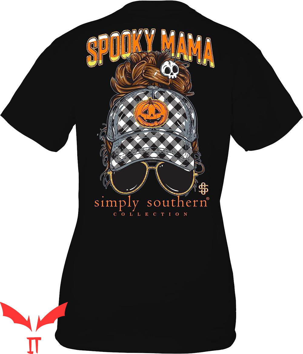 Clearance Simply Southern T-Shirt Spooky Mama Vintage Clearance Simply Southern T-Shirt Spooky Mama Vintage