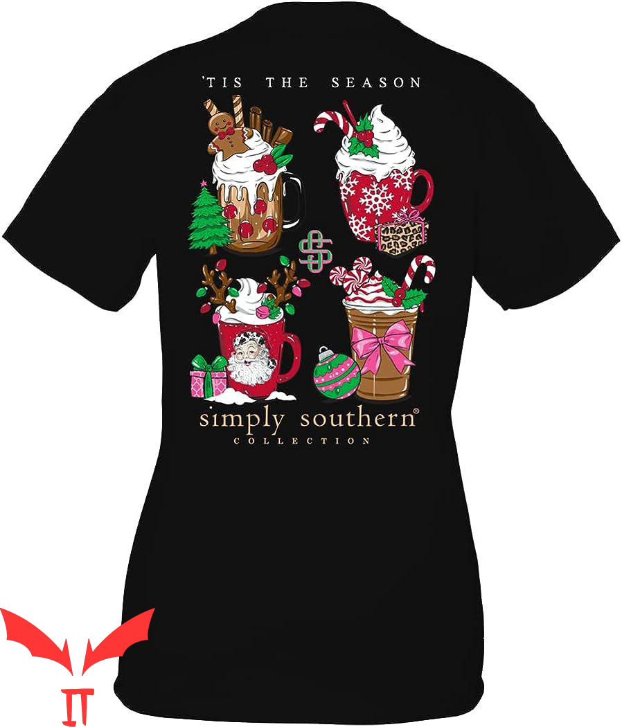 Clearance Simply Southern T-Shirt Tis The Season Vintage Clearance Simply Southern T-Shirt Tis The Season Vintage