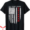 Coast Guard T-Shirt US Veteran USCG American Flag
