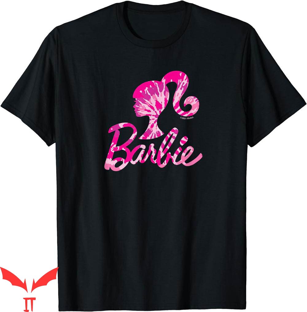 Come On Barbie Let's Go Party T-Shirt Tie Silhouette Logo Come On Barbie Let's Go Party T-Shirt Tie Silhouette Logo
