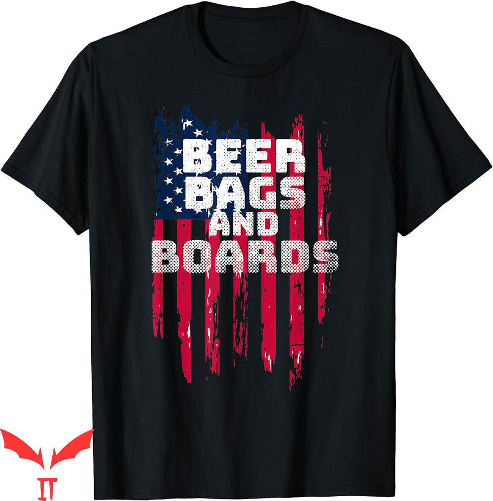Corn Hole T-Shirt Beer Bags And Boards Corn Hole T-Shirt Beer Bags And Boards