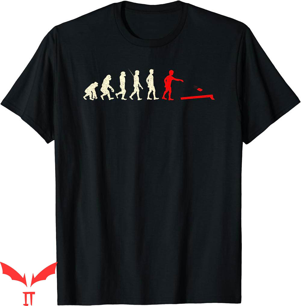 Corn Hole T-Shirt Evolution Funny Bean Bags Gift Corn Hole T-Shirt Evolution Funny Bean Bags Gift