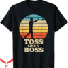 Corn Hole T-Shirt Toss Like A Boss Retro Style