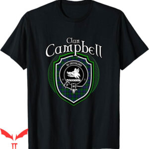 Dan Campbell T-Shirt Clan Crest Scottish Clan Family Badge