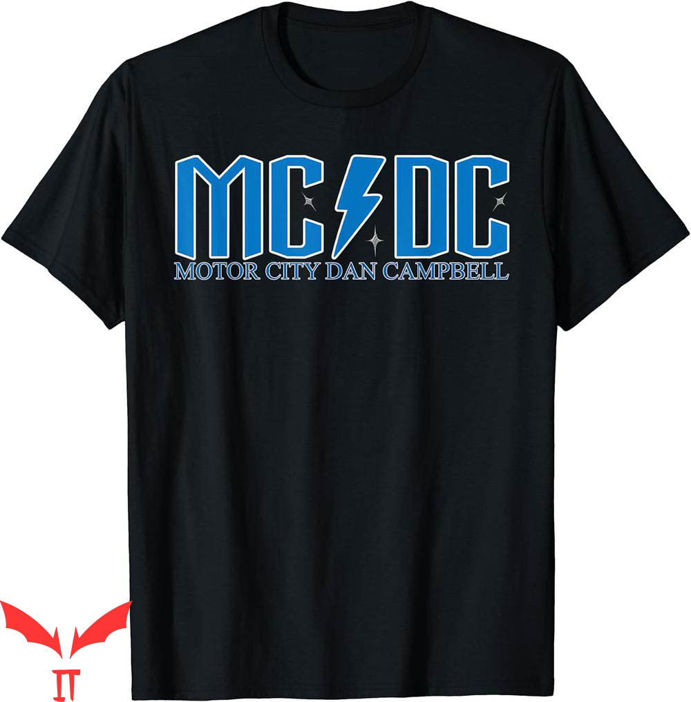 Dan Campbell T-Shirt Motor City Funny Football Dan Campbell T-Shirt Motor City Funny Football