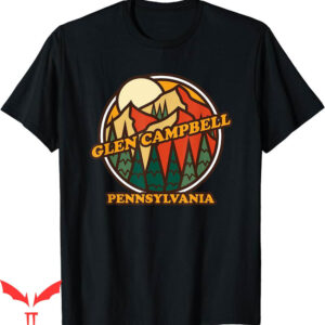 Dan Campbell T-Shirt Vintage Glen Pennsylvania Mountain