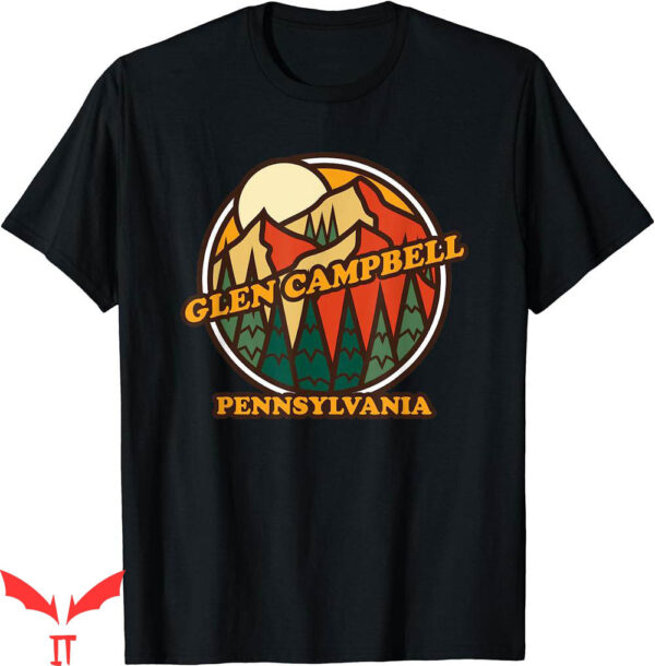 Dan Campbell T-Shirt Vintage Glen Pennsylvania Mountain