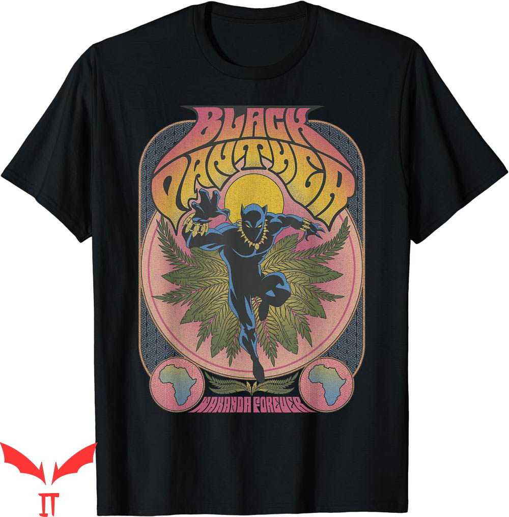 Darc Sport T-Shirt Marvel Panther Vintage Poster Style Darc Sport T-Shirt Marvel Panther Vintage Poster Style