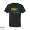 Dodge Charger T-Shirt 1970 Classic Neon Retro Silhouette