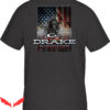 Drake Waterfowl T-Shirt Charging Patriot On The Back Vintage