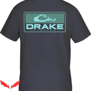 Drake Waterfowl T-Shirt DPF Topo On The Back Vintage