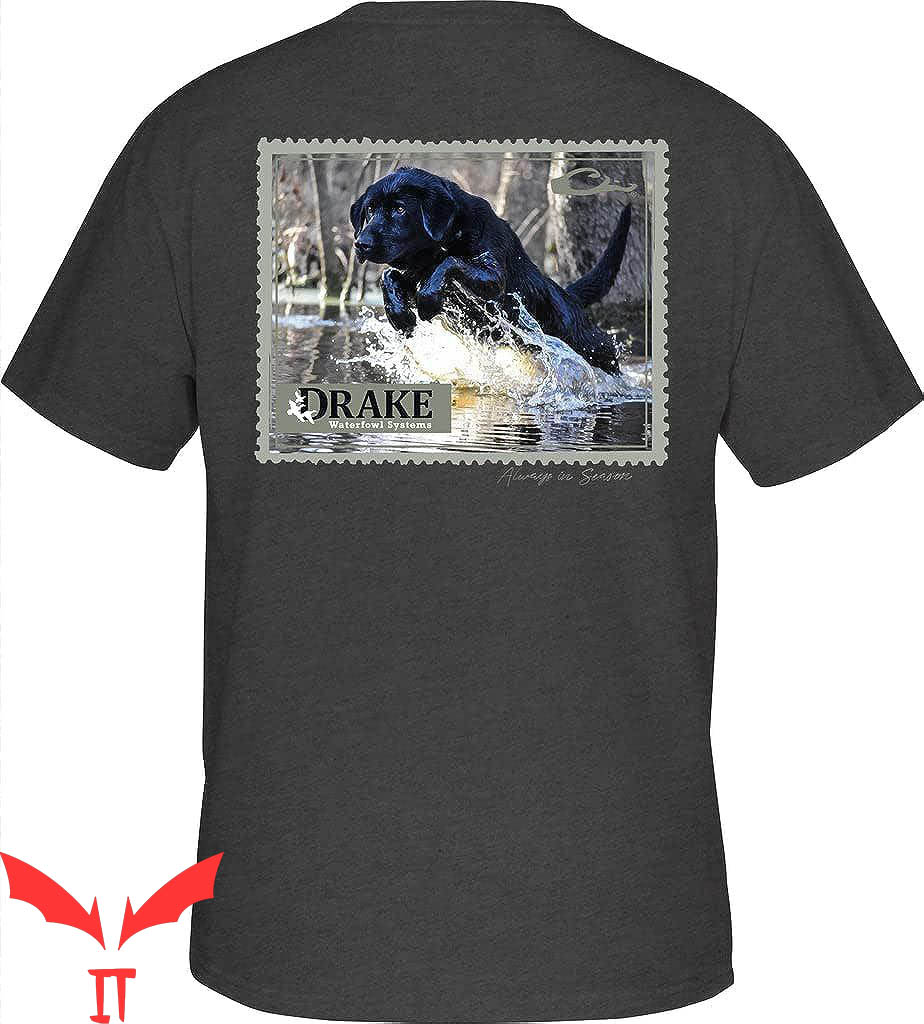 Drake Waterfowl T-Shirt Launch On The Back Vintage Drake Waterfowl T-Shirt Launch On The Back Vintage