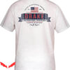 Drake Waterfowl T-Shirt Patriot On The Back Vintage