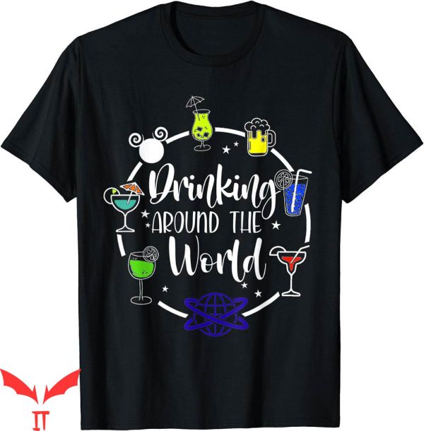 Drinking Around The World T-Shirt Epcot Gifts