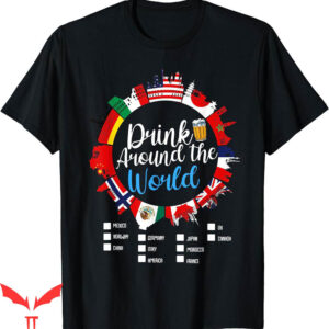 Drinking Around The World T-Shirt Vaction
