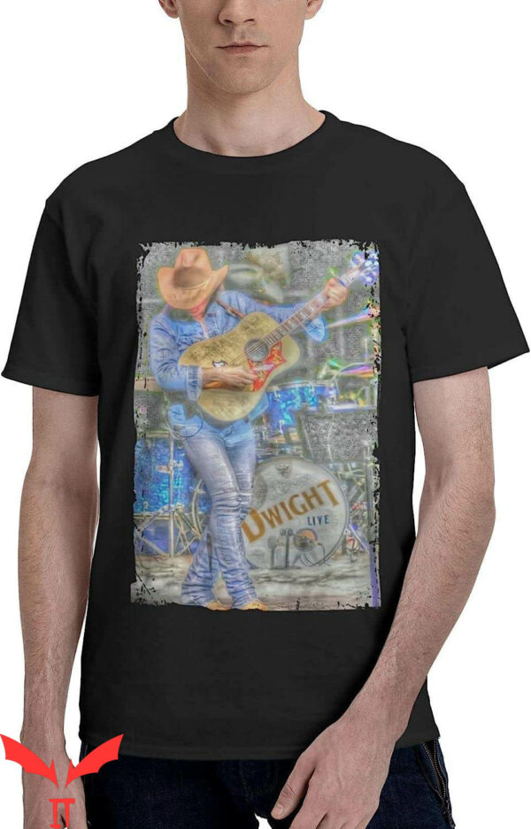 Dwight Yoakam T-Shirt Singer Album Vintage Country Music Tee
