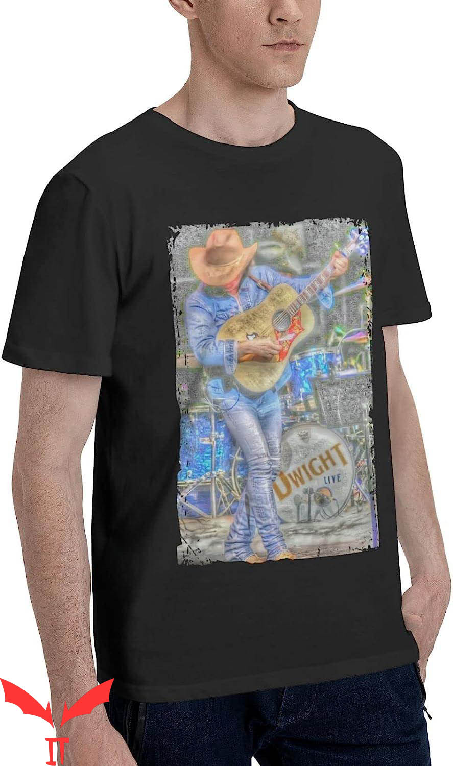 Dwight Yoakam T-Shirt Singer Album Vintage Country Music Tee Dwight Yoakam T-Shirt Singer Album Vintage Country Music Tee