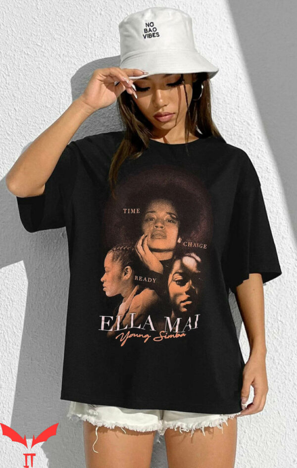 Ella Mai T-Shirt Boo’d Up Retro Vintage Fans She Don’t Music