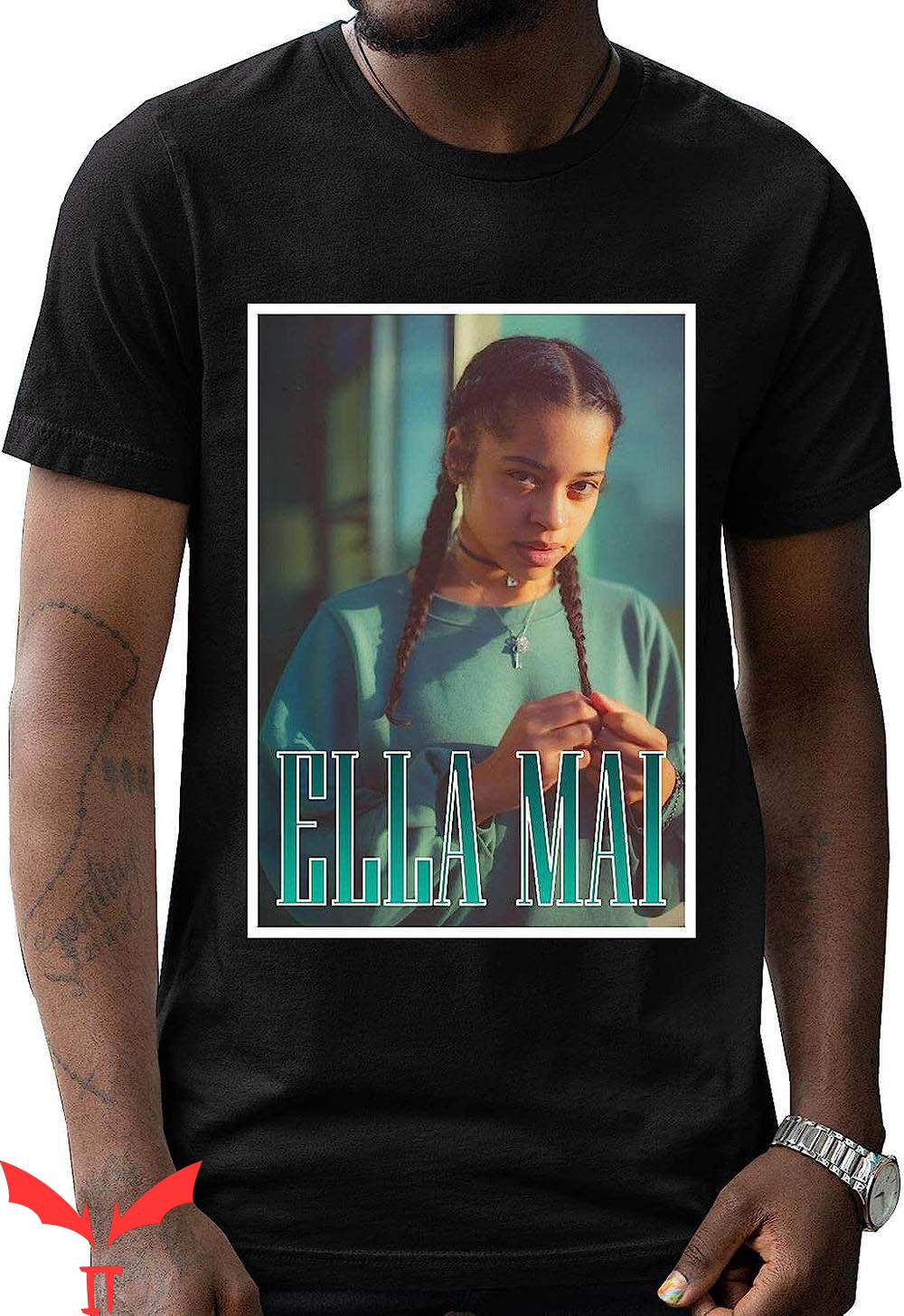 Ella Mai T-Shirt RnB Singer 90s Vintage Hip Hop Concert Ella Mai T-Shirt RnB Singer 90s Vintage Hip Hop Concert