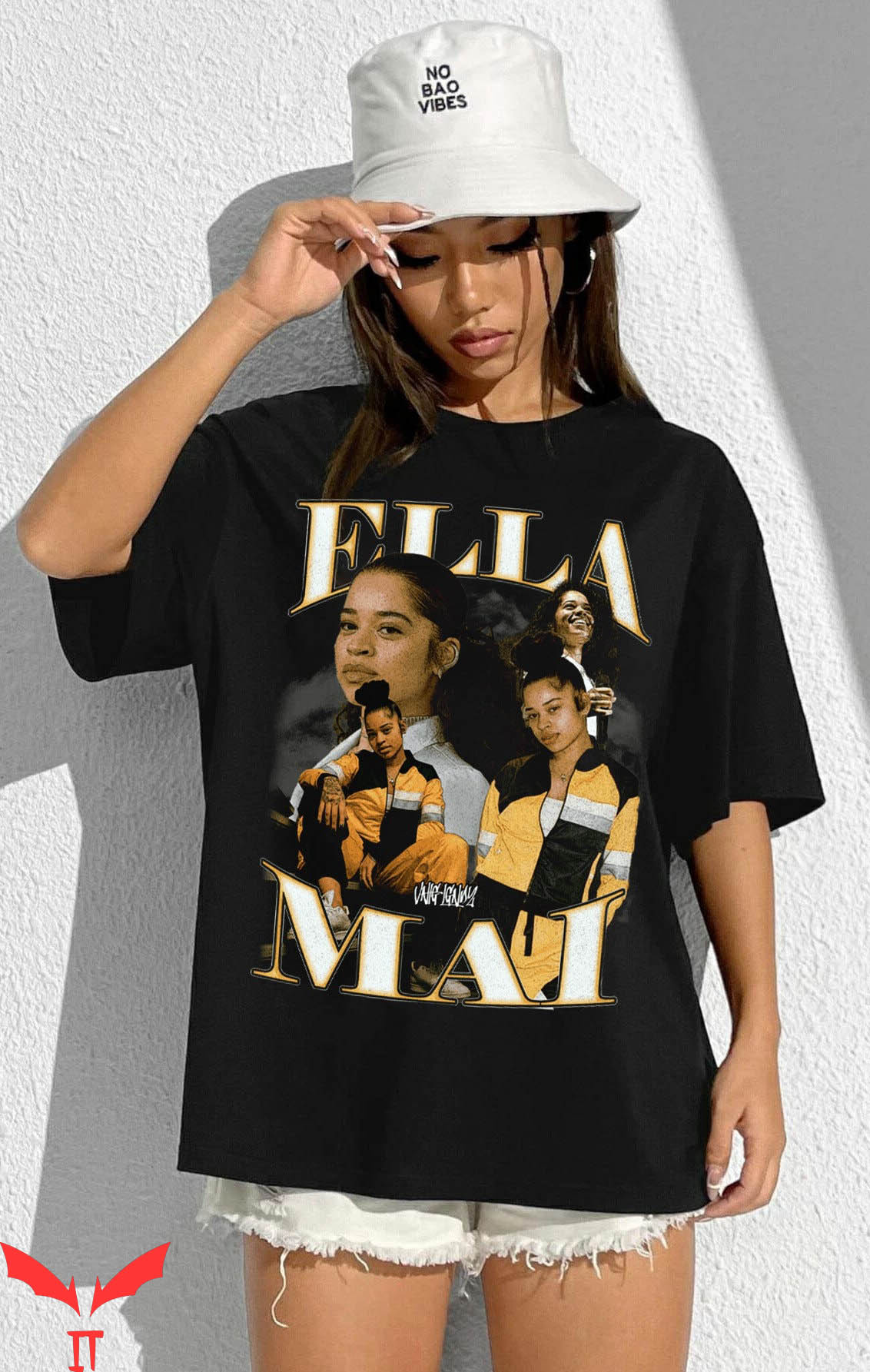 Ella Mai T-Shirt RnB Songwriter How Retro Vintage Fans Ella Mai T-Shirt RnB Songwriter How Retro Vintage Fans