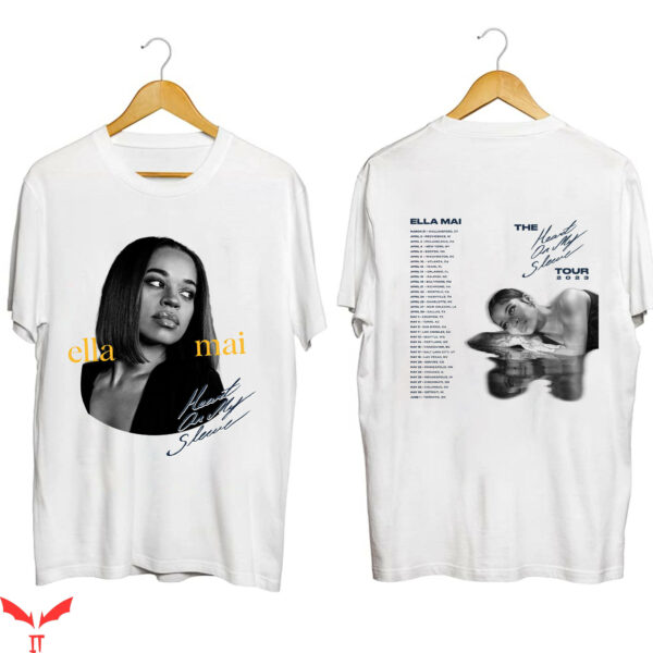 Ella Mai T-Shirt The Heart On My Sleeve Tour North America
