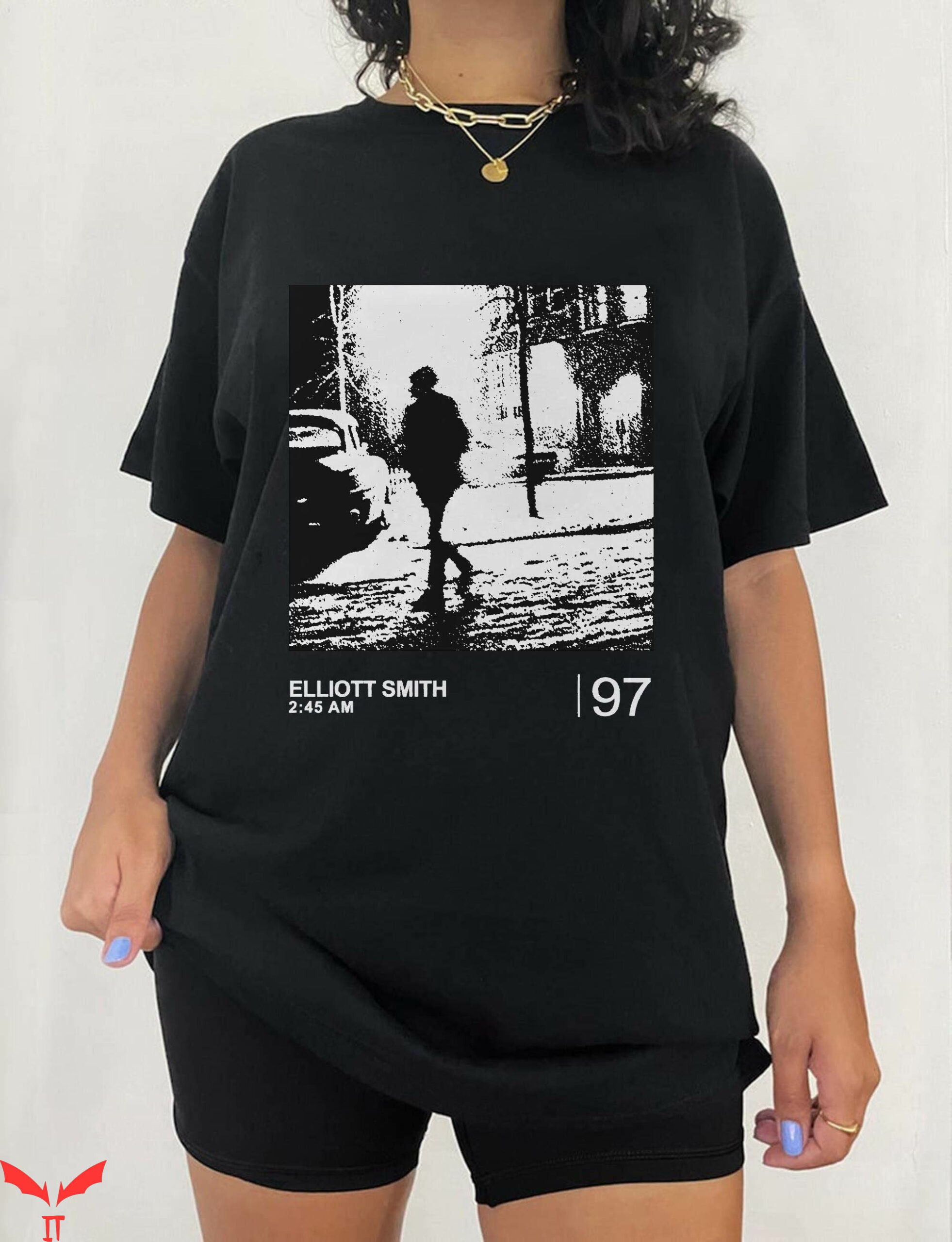 Elliot Smith T-Shirt Album Vintage The Smiths 80s Tour Elliot Smith T-Shirt Album Vintage The Smiths 80s Tour