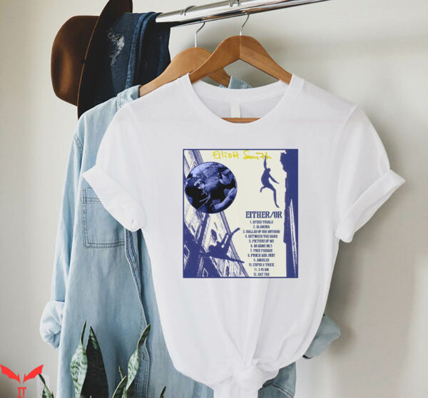 Elliot Smith T-Shirt Either Or Tee Album Pavement Deftones